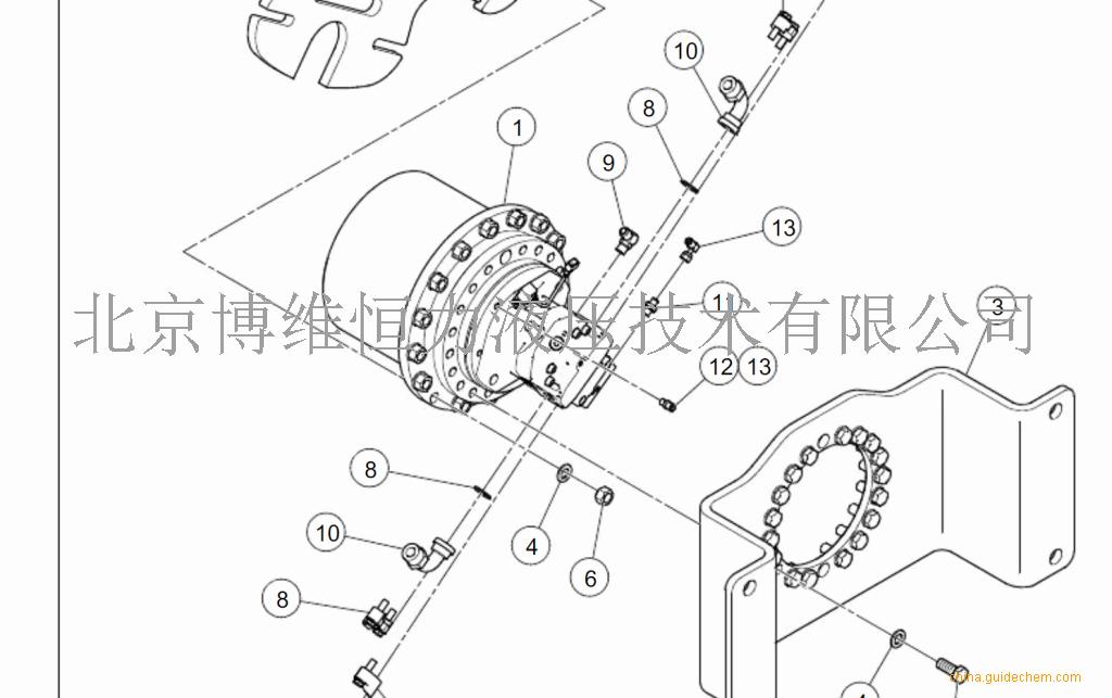 13494513,英格索蘭壓路機(jī)用行走減速機(jī)