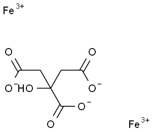 柠檬酸铁 一水合物2338-05-8