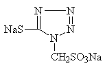 5-巯基-1,2,3,4-四氮唑-1-甲基磺酸双钠盐66242-82-8