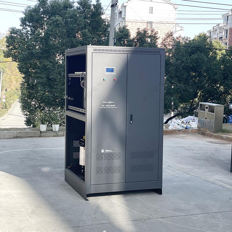 出口數(shù)據(jù)中心機房用415V220V變380V變壓穩(wěn)壓柜 三相穩(wěn)變一體機