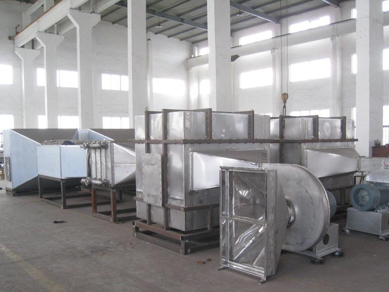 聚四氟乙烯树脂专用卧式沸腾干燥机 振动流化床干燥机 江苏博鸿干燥