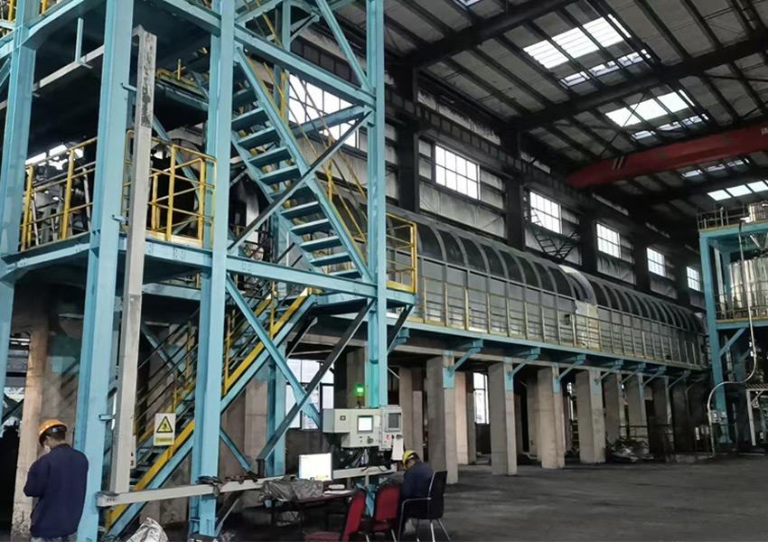 负极材料专用高温回转焙烧炉 江苏博鸿干燥 高温回转窑