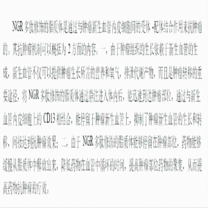 靶向多肽NGR修饰负载核酸/药物的靶向脂质体NGR-LNPs