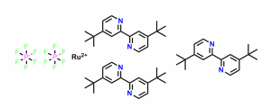 三[4,4'-双(叔丁基)-2,2'-联吡啶]六氟磷酸钌(II) CAS号:75777-87-6 科研产品 现货供应 高校及研究所 先发后付