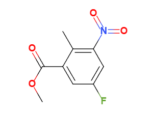5-氟-2-甲基-3-硝基苯甲酸甲酯   CAS号：697739-03-0  杰克斯JACS  现货  优势产品