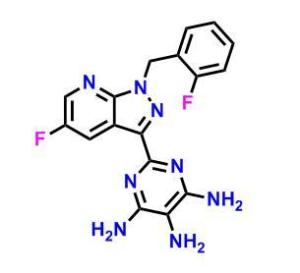 2-(5-氟-1-(2-氟苄基)-1H-吡唑并[3,4-B]吡啶-3-基)嘧啶-4,5,6-三胺 CAS号:1350653-30-3科研专用 质量保证 高校及研究所支持货到付款