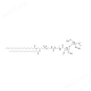 DSPE-PEG-Heparin PEG-DSPE偶联肝素 正电静电结合 靶向Cancer细胞