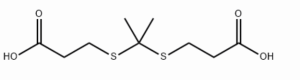 丙烷-2,2-二基双(硫)基]二乙酸   CAS：4265-59-2  杰克斯JACS  现货  优势产品