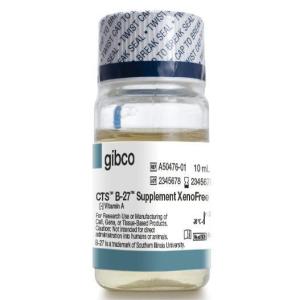 Gibco™CTS B-27 補充劑 XenoFree 減去胰島素 （50X）