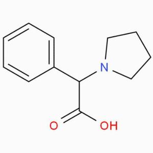 2-苯基-2-(吡咯烷-1-基)乙酸；CAS号：100390-48-5 科研产品，高校及研究所，先发后付，质量保证！！！