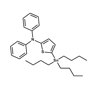 N，N-二苯基-5-（三丁基锡基）噻吩-2-胺，CAS号：174904-91-7科研现货产品