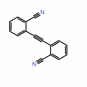 2,2'-（乙炔-1,2-二基）二芐腈；CAS：57341-97-6（大小包裝均可、質量保證，助力科研， 高校及研究所支持貨到付款）