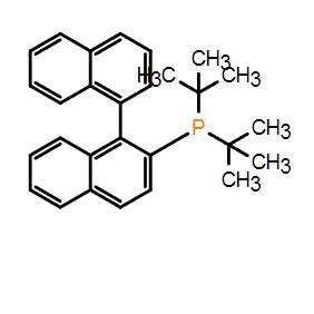 2-(二叔丁基磷)-1,1'-聯萘； CAS：255836-67-0（大小包裝均可、質量保證，助力科研， 高校及研究所支持貨到付款）