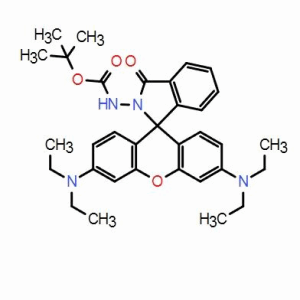 （3'，6'-雙（二乙氨基）-3-氧代螺[異吲哚啉-1,9'-黃嘌呤] -2-基）氨基甲酸叔丁酯；CAS：1623070-06-3（大小包裝均可、質(zhì)量保證，助力科研， 高校及研究所支持貨到付款）