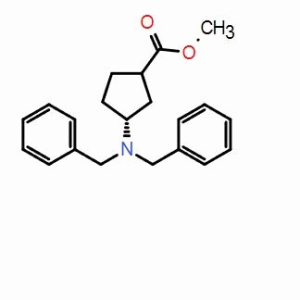 (1R,3S)-3-(二芐氨基)環(huán)戊烷甲酸甲酯；CAS：1201189-17-4