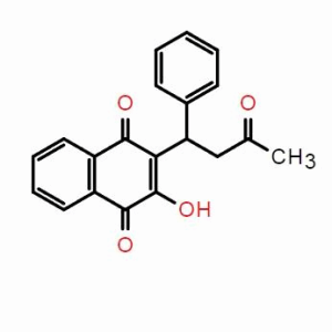 2-二羥基-3-(1-苯基-3-氧丁基)-1,4-萘醌；CAS：64198-81-8