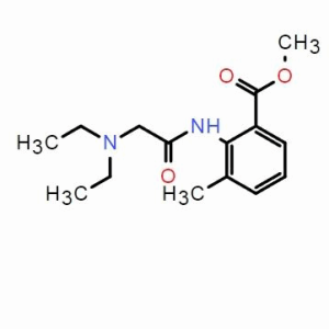 2-(2-(二乙氨基)乙酰胺基)-3-甲基苯甲酸甲酯；CAS：3686-58-6