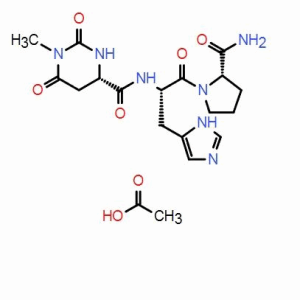 (S)-N-((S)-1-((S)-2-氨基甲?；量┩?1-基)-3-(1H-咪唑-4-基)-1-氧代丙烷-2-基)-1-甲基-2,6-二氧代六氫嘧啶-4-甲酰胺乙酸鹽；CAS：1549593-23-8