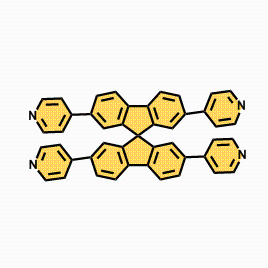 2,2',7,7'-四(吡啶-4-基)-9,9'-螺双[芴]CAS号1195403-94-1；现货优势供应，量多优惠，欢迎咨询！