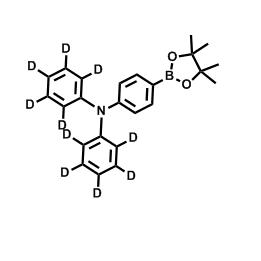 N-(phenyl-d5)-N-(4-(4,4,5,5-tetramethyl-1,3,2-dioxaborolan-2-yl)phenyl)aniline-d5；CAS：1620895-27-3