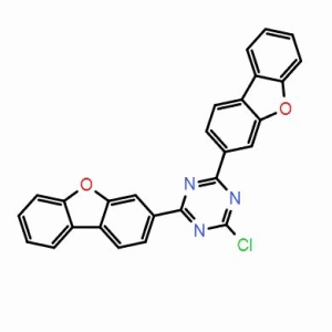 2-氯-4,6-雙（二苯并[b，d]呋喃-3-基）-1,3,5-三嗪；CAS：2251105-15-2