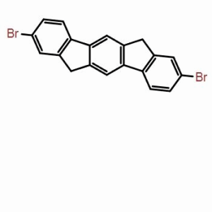 2,8-二溴-6,12-二氫茚并[1,2-b)芴；CAS：848982-57-0