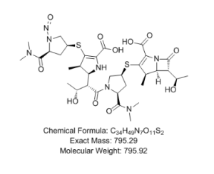 N-亚硝基美罗培南杂质B  ；N-亚硝胺美罗培南EP杂质B 产品图片