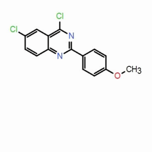 4,6-二氯-2-(4-甲氧苯基)喹唑啉；CAS：461036-87-3