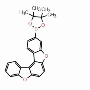 3-(4,4,5,5-四甲基-1,3,2-二氧雜硼烷-2-基)苯并[1,2-b:4,3-b']雙苯并呋喃；CAS：2230483-97-1