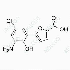 5-(3-氨基-5-氯-2-羟基苯基)呋喃-2-羧酸