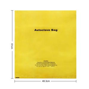高压灭菌袋（48.3*61cm）(黄色)	Autoclave Bag 	CYD020-4 	50个/包