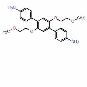 2',5'-雙(2-甲氧基乙氧基)-[1,1':4',1''-三聯苯]-4,4''-二胺;CAS:2172944-59-9 多孔材料、膜材料、光電/電子材料 優勢供應