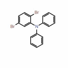 2,5-二溴-N,N-二苯基苯胺 ； CAS:407636-81-1 自主生產,科研產品,高校/研究所/科研單位先發后付! COF MOF配體優勢供應!