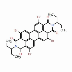 4,7,11,14-四溴-2,9-二（戊-3-基）蒽[2,1,9-d e f:6,5,10-二異喹啉-1,3,8,10（2H，9H）-四酮 ； CAS:1410792-12-9 自主生產,科研產品,高校/研究所/科研單位先發后付! COF MOF配體優勢供應!