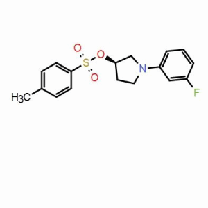 (3R)-1-(3-氟苯基)-3-吡咯烷醇4-甲基苯磺酸酯 ; CAS:873945-29-0 自主生產,科研產品,高校/研究所/科研單位先發后付! 大小包裝均可,歡迎咨詢!