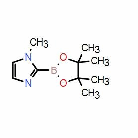 1-甲基-1H-咪唑-2-硼酸頻哪醇酯 ; CAS:553651-31-3 自主生產,科研產品,高校/研究所/科研單位先發后付! 大小包裝均可,歡迎咨詢!