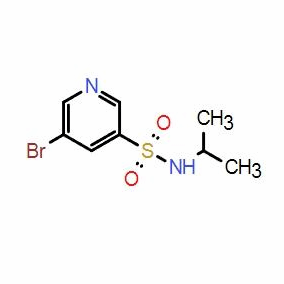 5-溴-N-異丙基吡啶-3-磺酰胺 ; CAS:1240282-56-7 自主生產,科研產品,高校/研究所/科研單位先發后付! 大小包裝均可,歡迎咨詢!