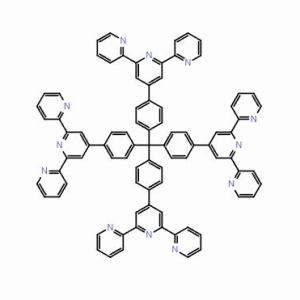 四(4-([2,2':6',2''-三聯吡啶]-4'-基)苯基)甲烷;CAS：1300727-89-2  同系列均可提供，實驗室自主研發，光電/電子材料優勢供應！
