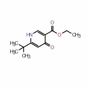 6-(叔丁基)-4-氧代-1,4-二氫吡啶-3-甲酸乙酯 ; CAS:134653-98-8 自主生產,科研產品,高校/研究所/科研單位先發后付! 大小包裝均可,歡迎咨詢!