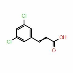 3-(3,5-二氯苯基)丙烯酸  ; CAS:90418-21-6 自主生產,科研產品,高校/研究所/科研單位先發后付! 大小包裝均可,歡迎咨詢!