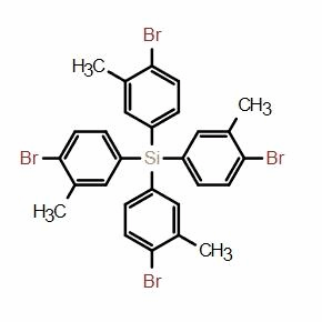 四(4-溴-3-甲基苯基)硅烷；CAS:1544168-52-6 自主生產,科研產品,高校/研究所/科研單位先發后付!