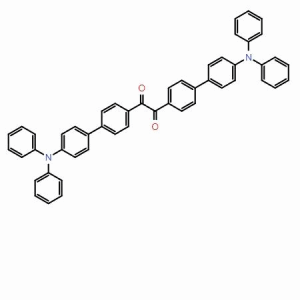 1,2-雙（4'-（二苯基氨基）-[1,1'-聯苯]-4-基）乙烷-1,2-二酮;  CAS:847755-82-2 自主生產,科研產品,高校/研究所/科研單位先發后付!