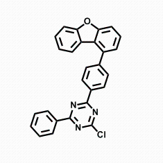 2-氯-4-(4-(二苯并[b,d]呋喃-1-基)苯基)-6-苯基-1,3,5-三嗪CAS号2137919-56-1；现货优势供应/高校及科研单位货到付款，欢迎咨询！