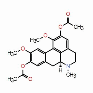 二乙酰波爾定堿；（R)-1,10-二乙酰氧基-2,9-二甲氧基阿樸啡 ; CAS:72584-75-9 科研產(chǎn)品,高校/研究所/科研單位先發(fā)后付! 大小包裝按需分裝,歡迎咨詢!