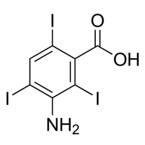 3-氨基-2,4,6-三碘苯甲酸 产品图片