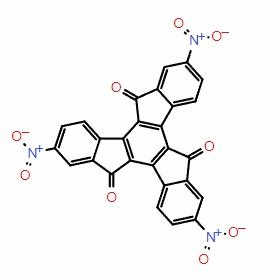 2,7,12-三硝基-5H-二茚并[1,2-a:1,2-c]芴-5,10,15-三酮；  CAS: 209112-54-9 自主生產,科研產品,高校/研究所/科研單位先發后付!