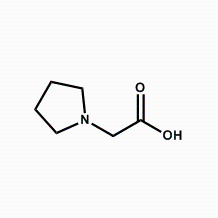 2-(1-吡咯烷基)乙酸CAS号37386-15-5；现货优势供应/高校科研单位货到付款，欢迎咨询！