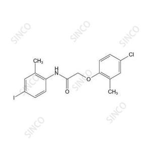 2-(4-氯-2-甲基苯氧基)-N-(4-碘-2-甲基苯基)乙酰胺