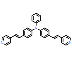 4,4'-双(2-((E)-吡啶-4-基)乙烯基)三苯胺CAS号957856-31-4；少量现货，可定制，质量保证！