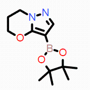 3-(4,4,5,5-四甲基-1,3,2-二氧杂硼烷-2-基)-6,7-二氢-5H-吡唑并[5,1-B][1,3]恶嗪;现货